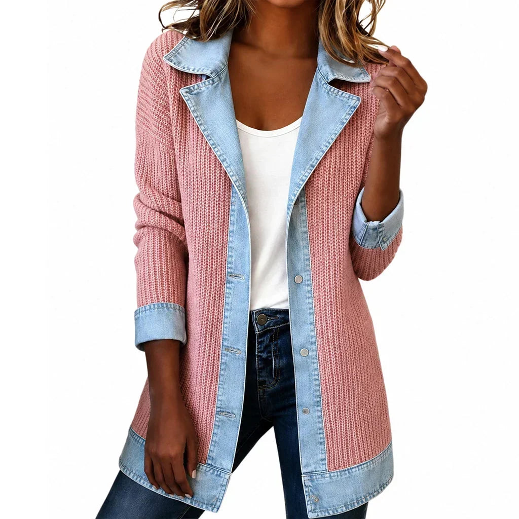 Versatile Ribbed Coat for Everyday Wear 20