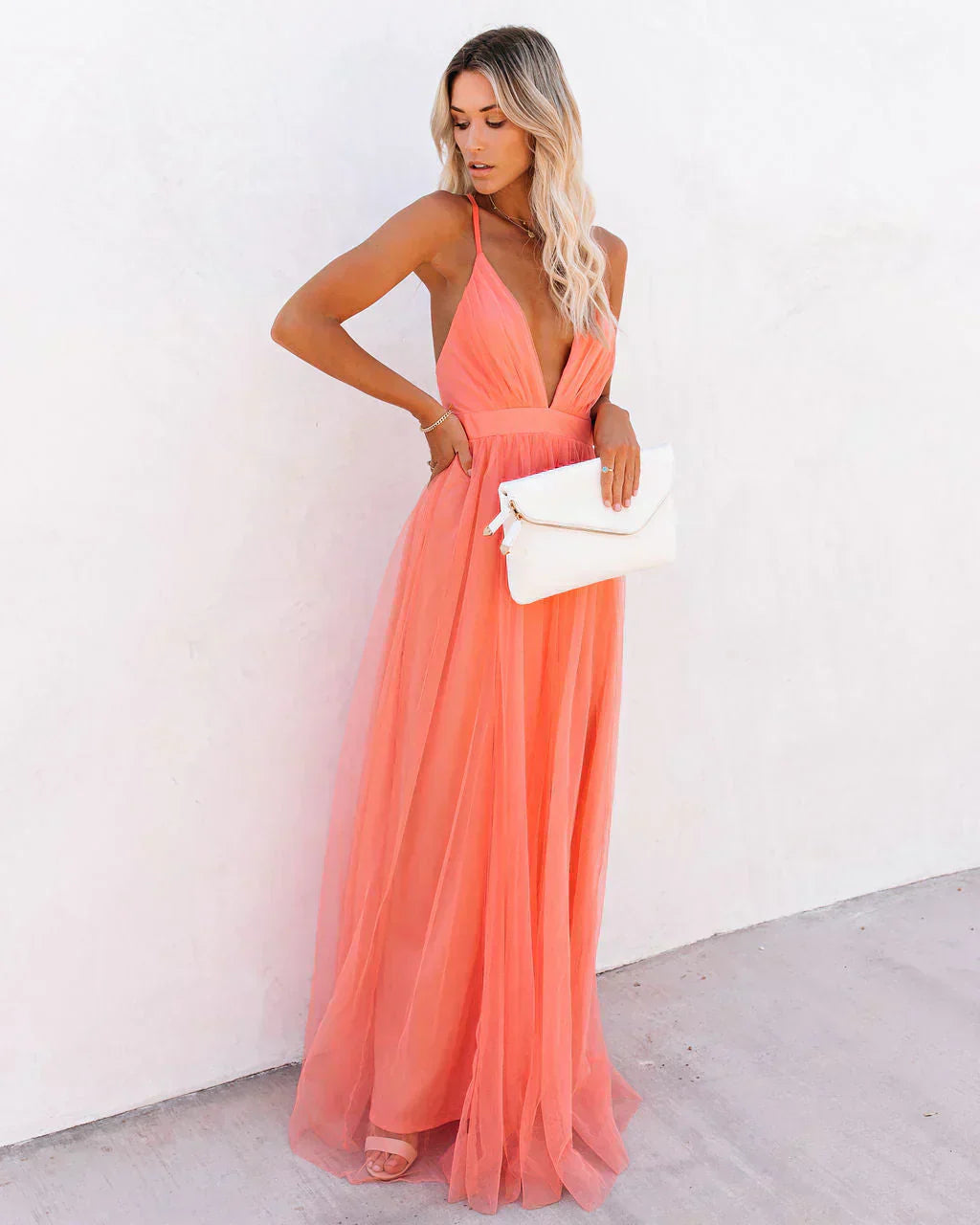 Flowy Maxi Dress - Lily