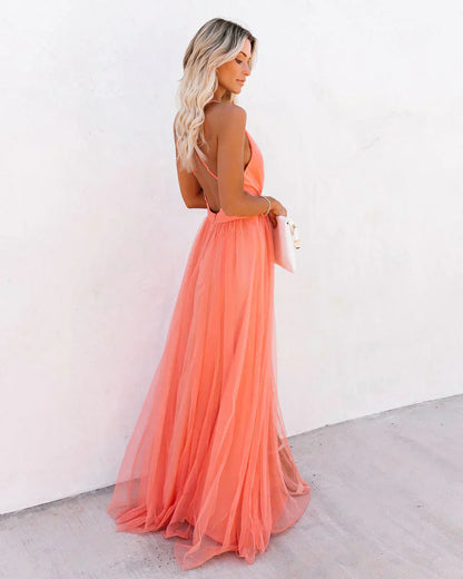 Flowy Maxi Dress - Lily