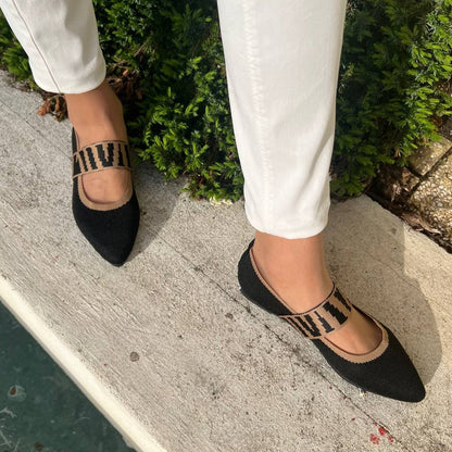 Stylish ladies' autumn shoes with a pointed toe – Lina