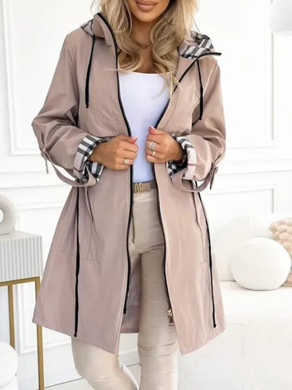 Waterproof Zip-Up Jacket for All-Weather Style 2