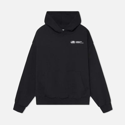 Cuddly autumn hoodie with back print – Love
