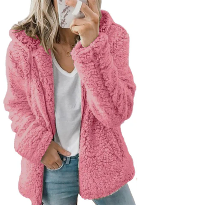 Ladies' Teddy Fleece Coat – Liora