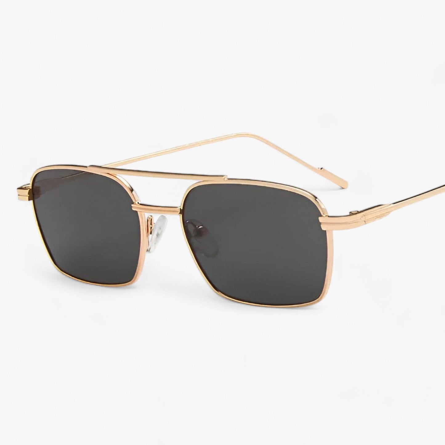Vintage Unisex Sunglasses with Double Bridge – Aero