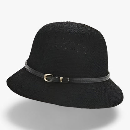 Foldable women's sun hat made of linen – Luma