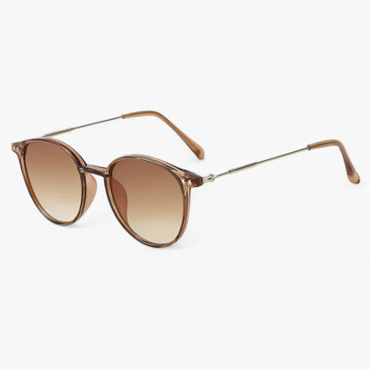 Luxurious women's sunglasses with a round frame – Liora