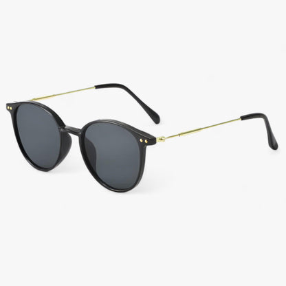 Luxurious women's sunglasses with a round frame – Liora