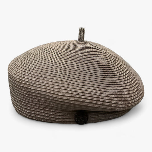 Elegant straw fedora hat for women – Élan