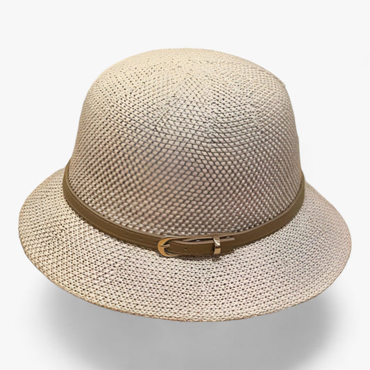 Foldable women's sun hat made of linen – Luma