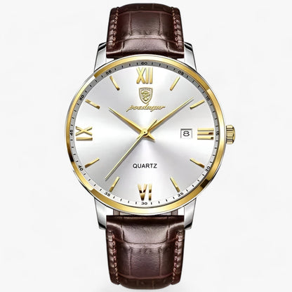 Luxury Men's Watch with Leather Strap – Adrien