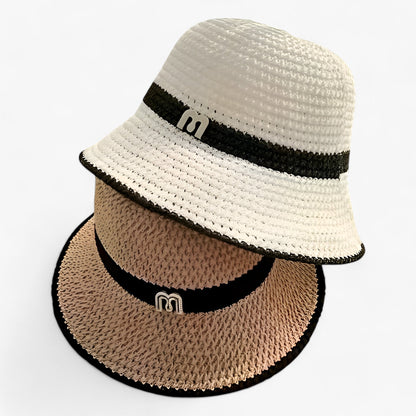 Airy women's summer hat with a wide brim – BreezeShade Isla
