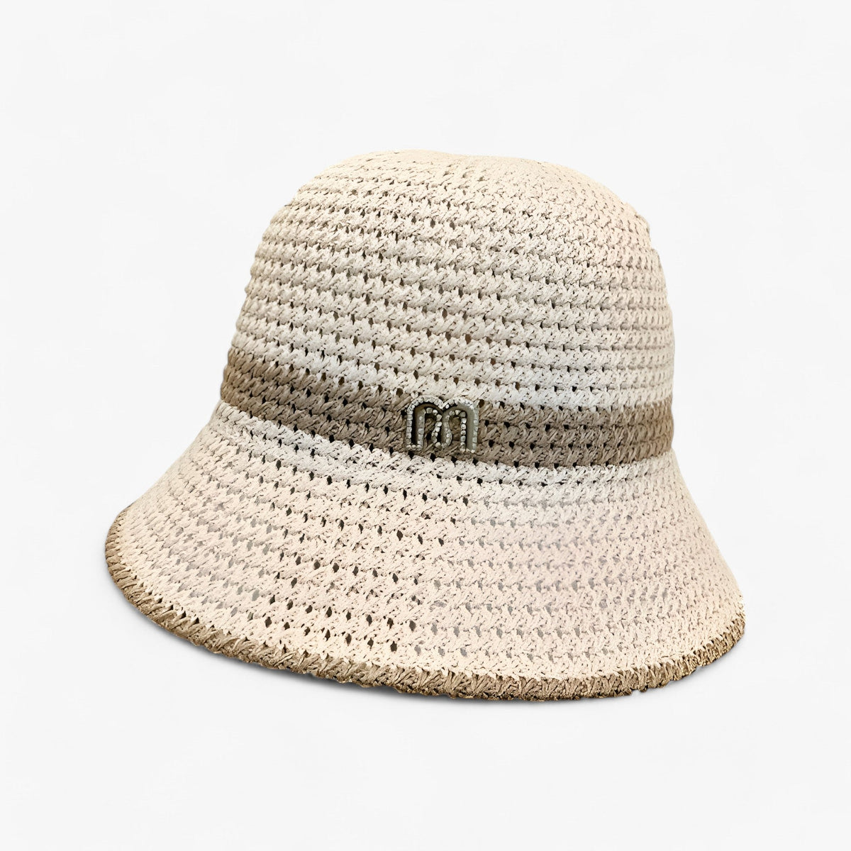 Airy women's summer hat with a wide brim – BreezeShade Isla