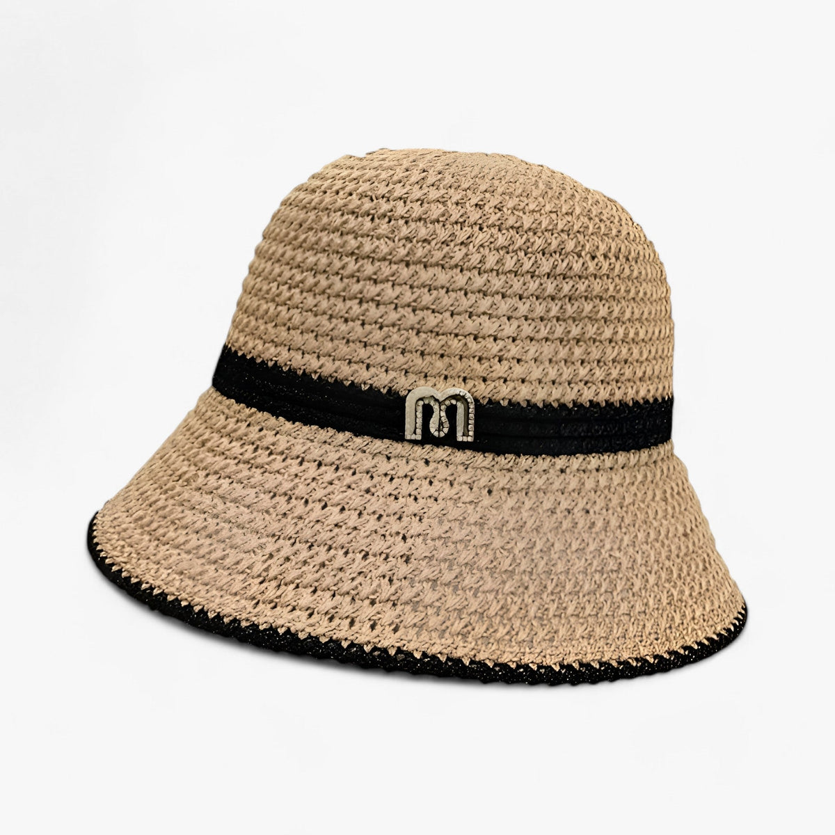 Airy women's summer hat with a wide brim – BreezeShade Isla