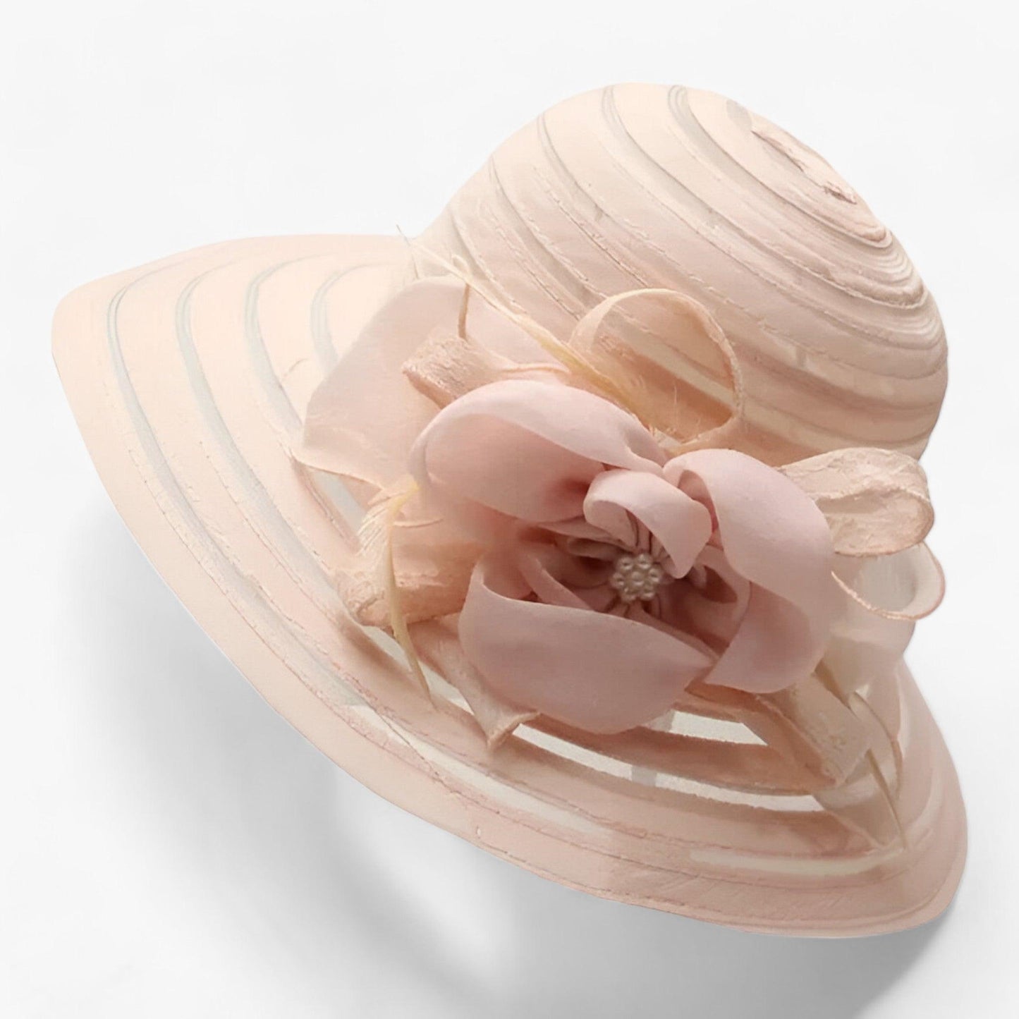 Elegant ladies' sun hat made of organza – Mirielle