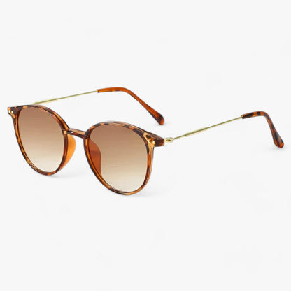 Luxurious women's sunglasses with a round frame – Liora