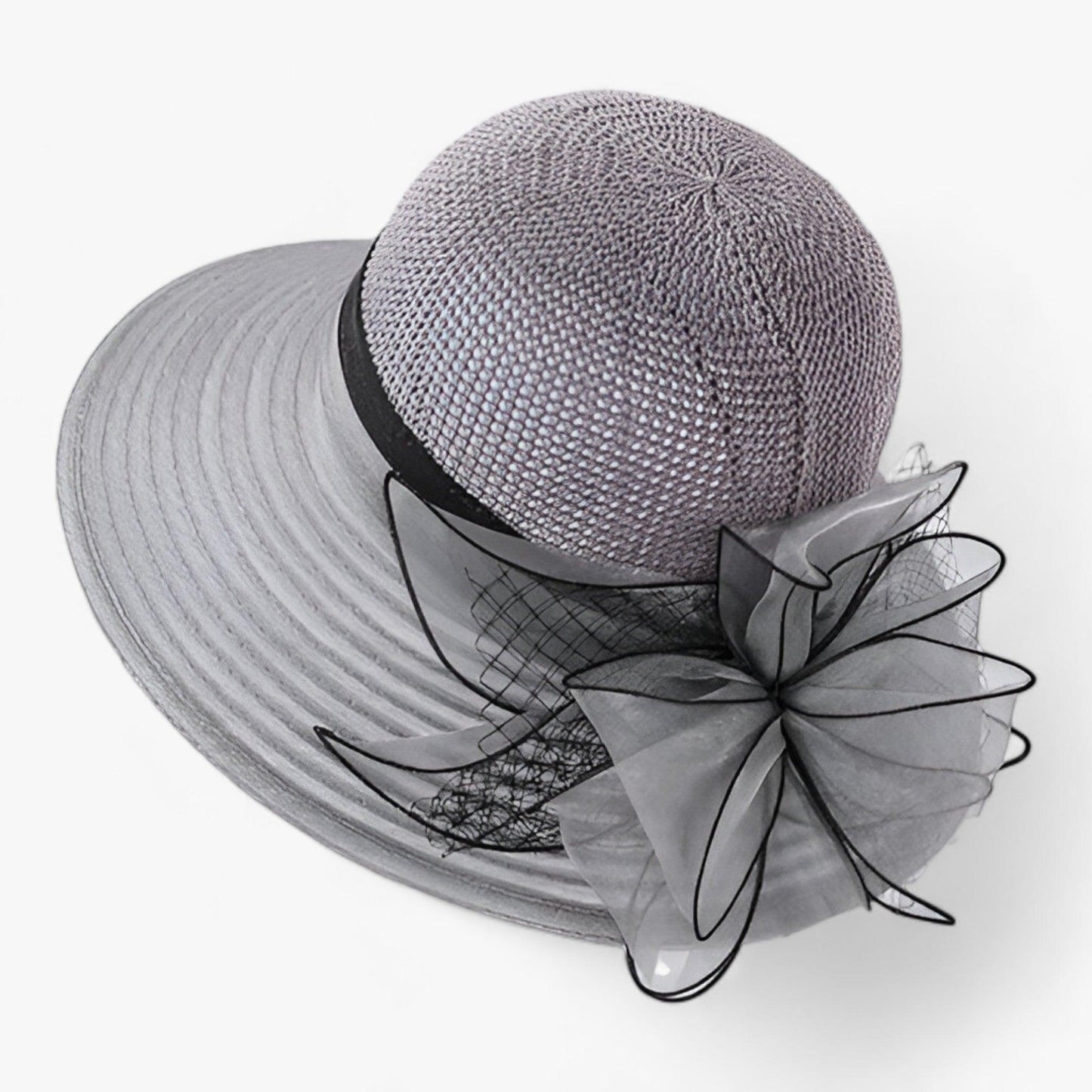 Elegant women's sun hat with a wide brim – Bellavue