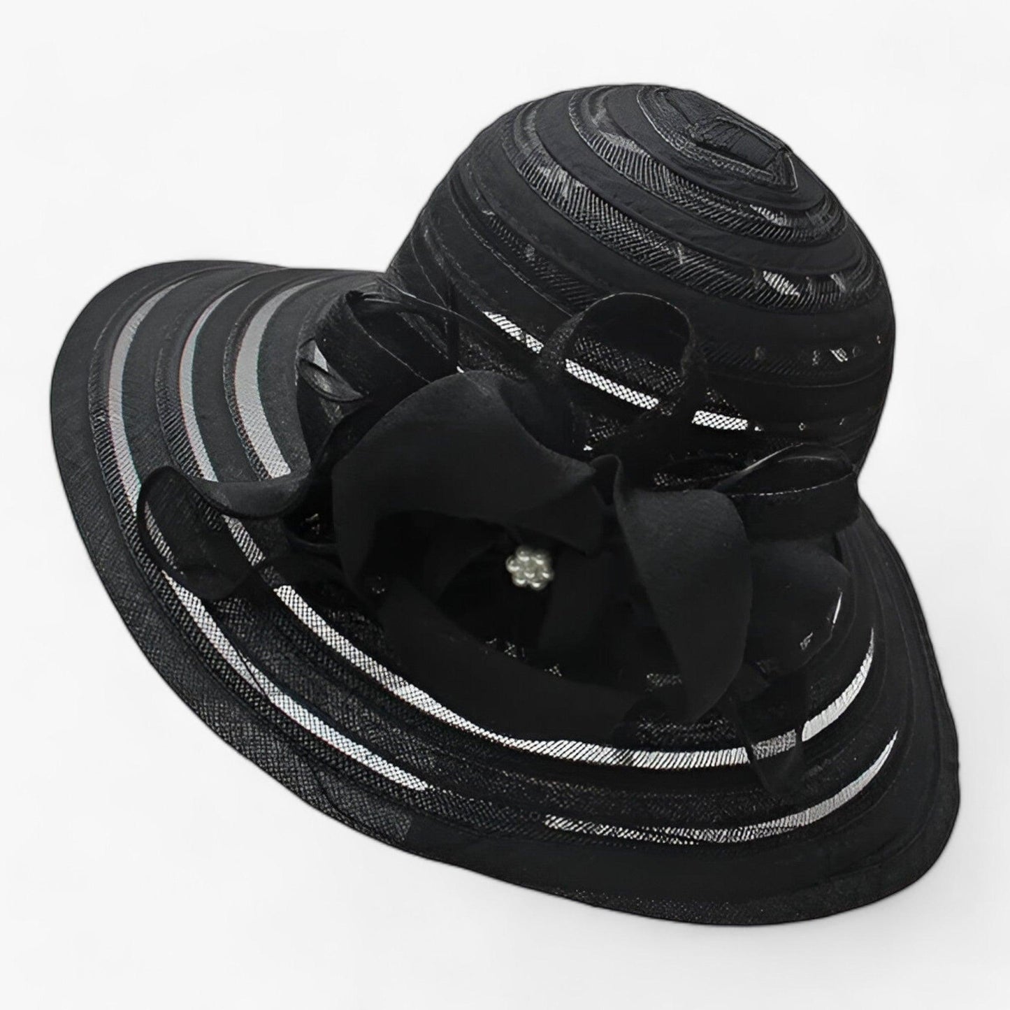 Elegant ladies' sun hat made of organza – Mirielle