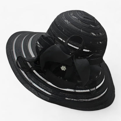 Elegant ladies' sun hat made of organza – Mirielle