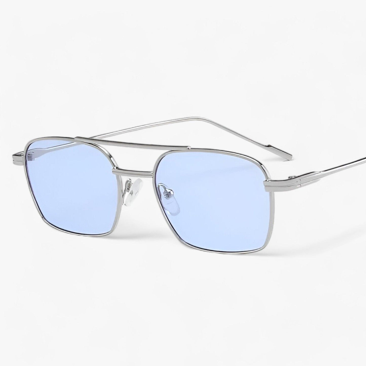 Vintage Unisex Sunglasses with Double Bridge – Aero