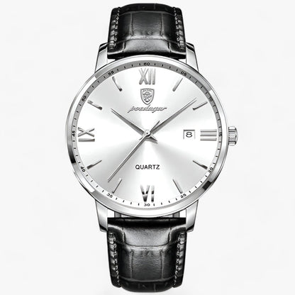 Luxury Men's Watch with Leather Strap – Adrien