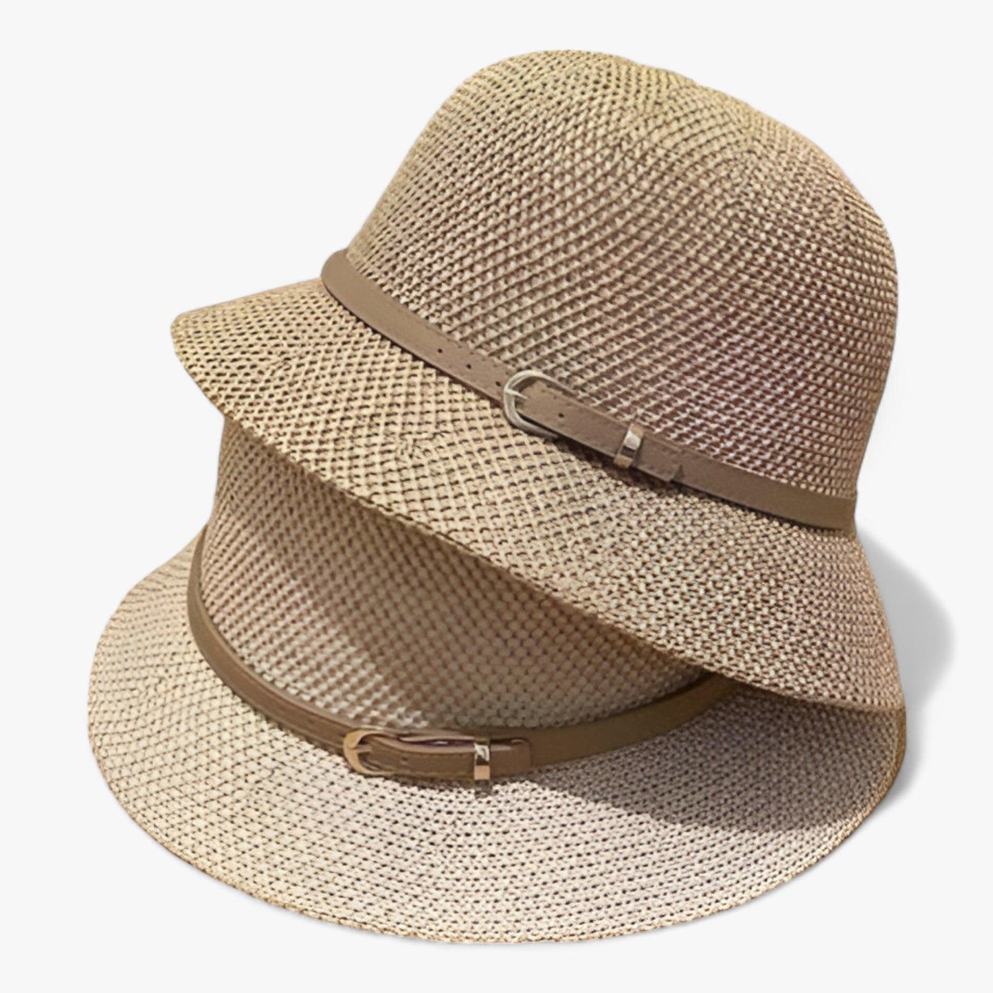 Foldable women's sun hat made of linen – Luma