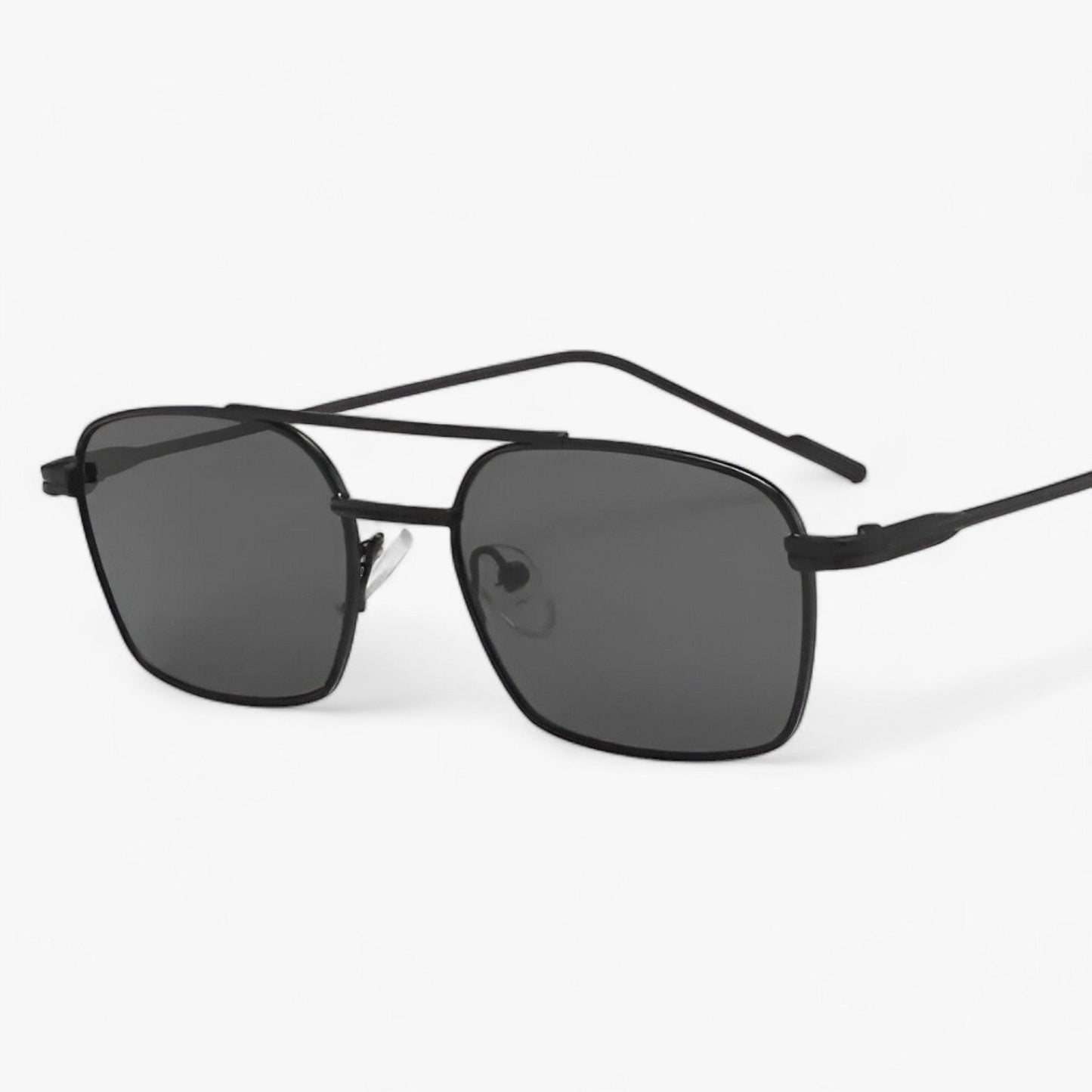 Vintage Unisex Sunglasses with Double Bridge – Aero