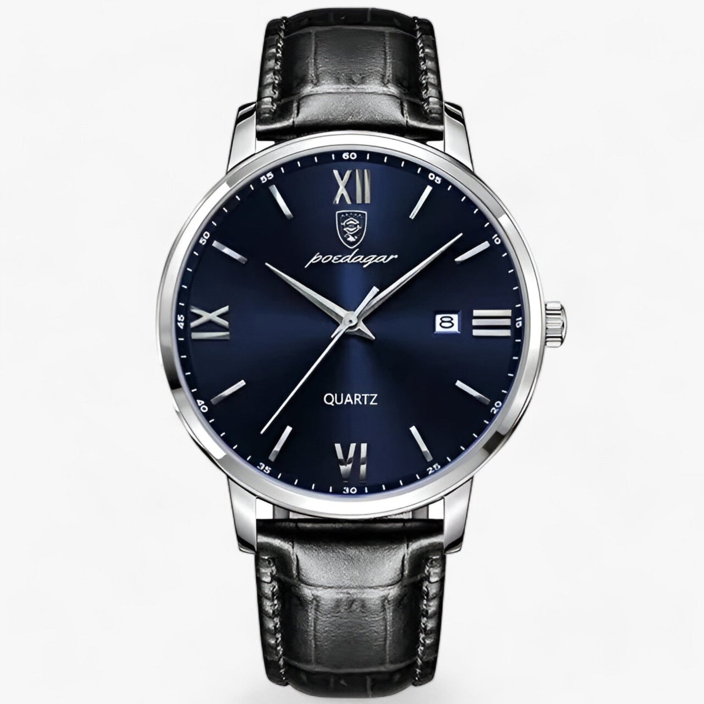 Luxury Men's Watch with Leather Strap – Adrien