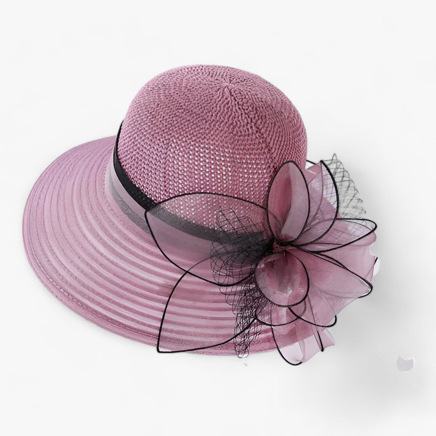 Elegant women's sun hat with a wide brim – Bellavue
