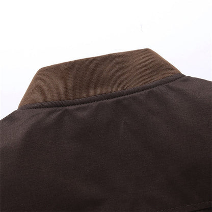 Light men's bomber transition jacket in vintage look – Adrian