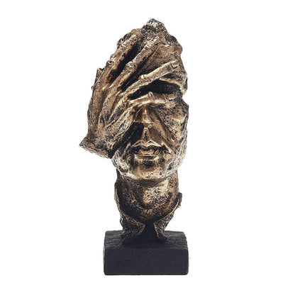 Abstract Golden Sculpture – Soren