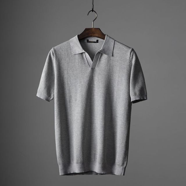 Stylish Autumn Men's Polo – Nestor