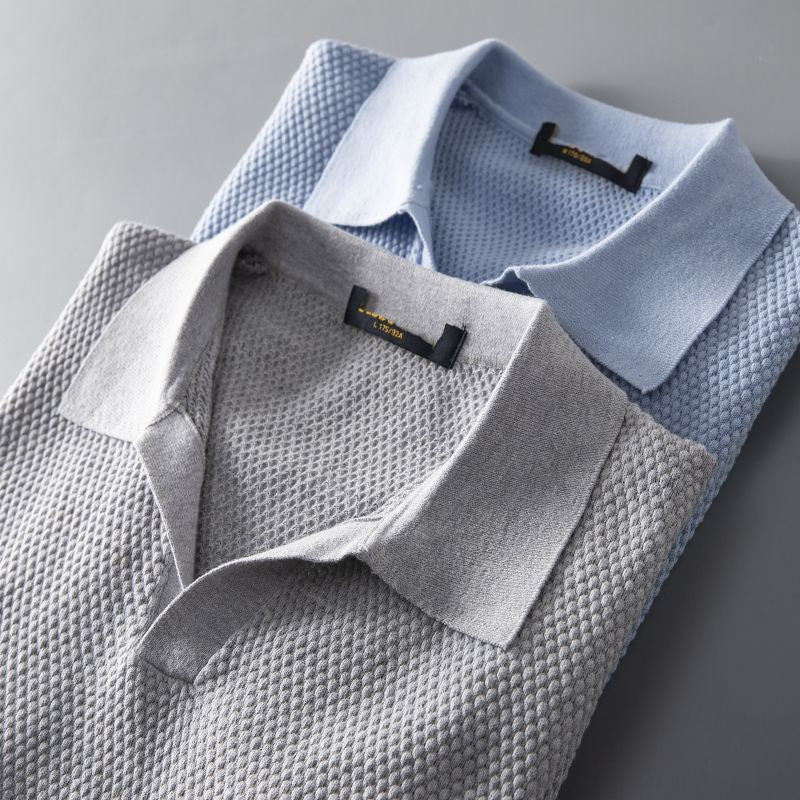 Stylish Autumn Men's Polo – Nestor