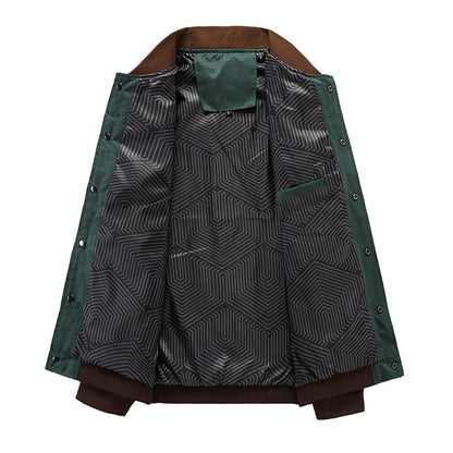 Light men's bomber transition jacket in vintage look – Adrian