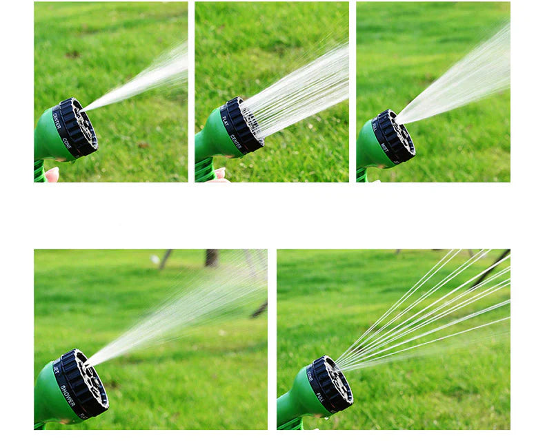 Expandable Garden Hose with Spray Gun – FlexaFlow
