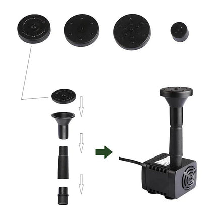 Sun fountain for Pond & Birdbath – Solaflow