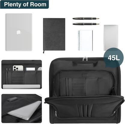 Foldable Waterproof Travel Clothes Bag – Portable Suit Organiser with Strap
