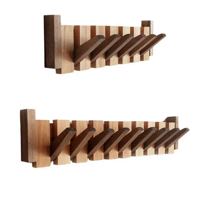 Wooden Piano Style Coat Rack - Melodia