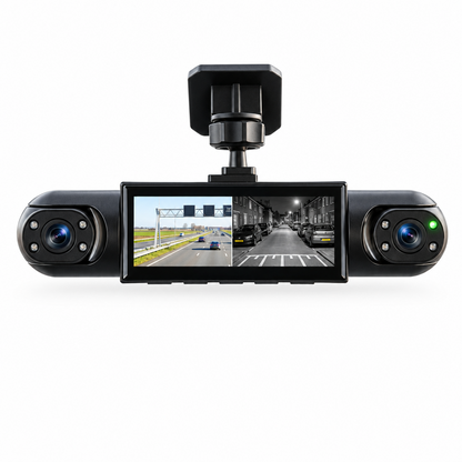 360° Dashcam with 4 Cameras, GPS Timestamp and Night Vision 3