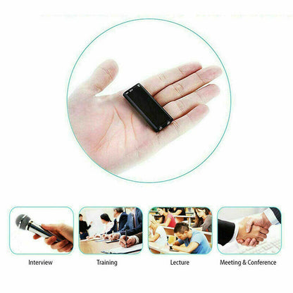 Mini voice recorder with 8GB storage & U-Disk function – Vokaro
