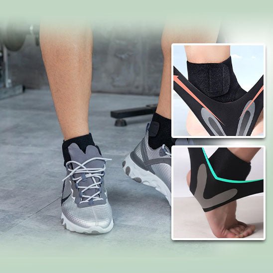 Compression Ankle Brace with Cross Stabilisation – FlexGuard Pro