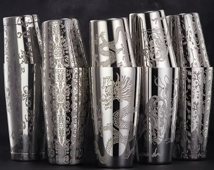 Engraved Cocktail Shaker – Mixaro