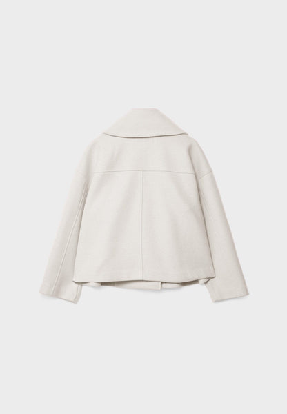 Autumn short jacket in double-breasted style – Clara