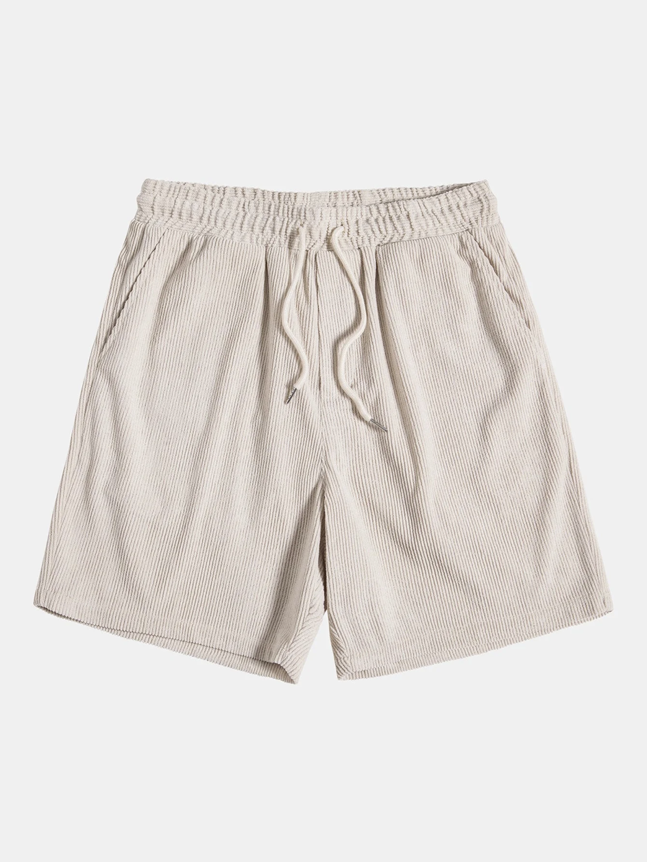 Stylish men's summer set with shirt and cord shorts - SommerKern