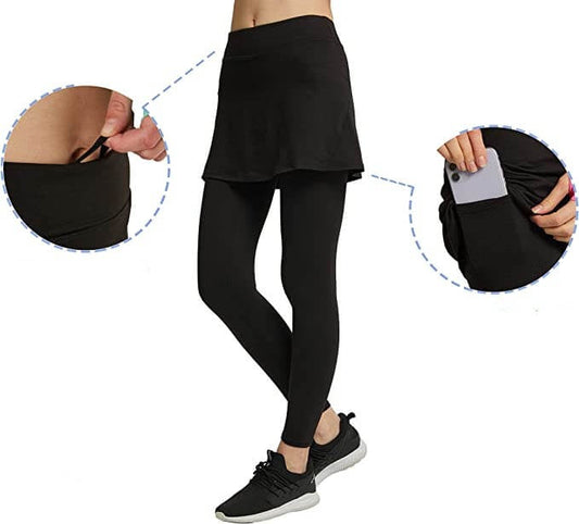 Rock leggings with practical side pockets – Mireille