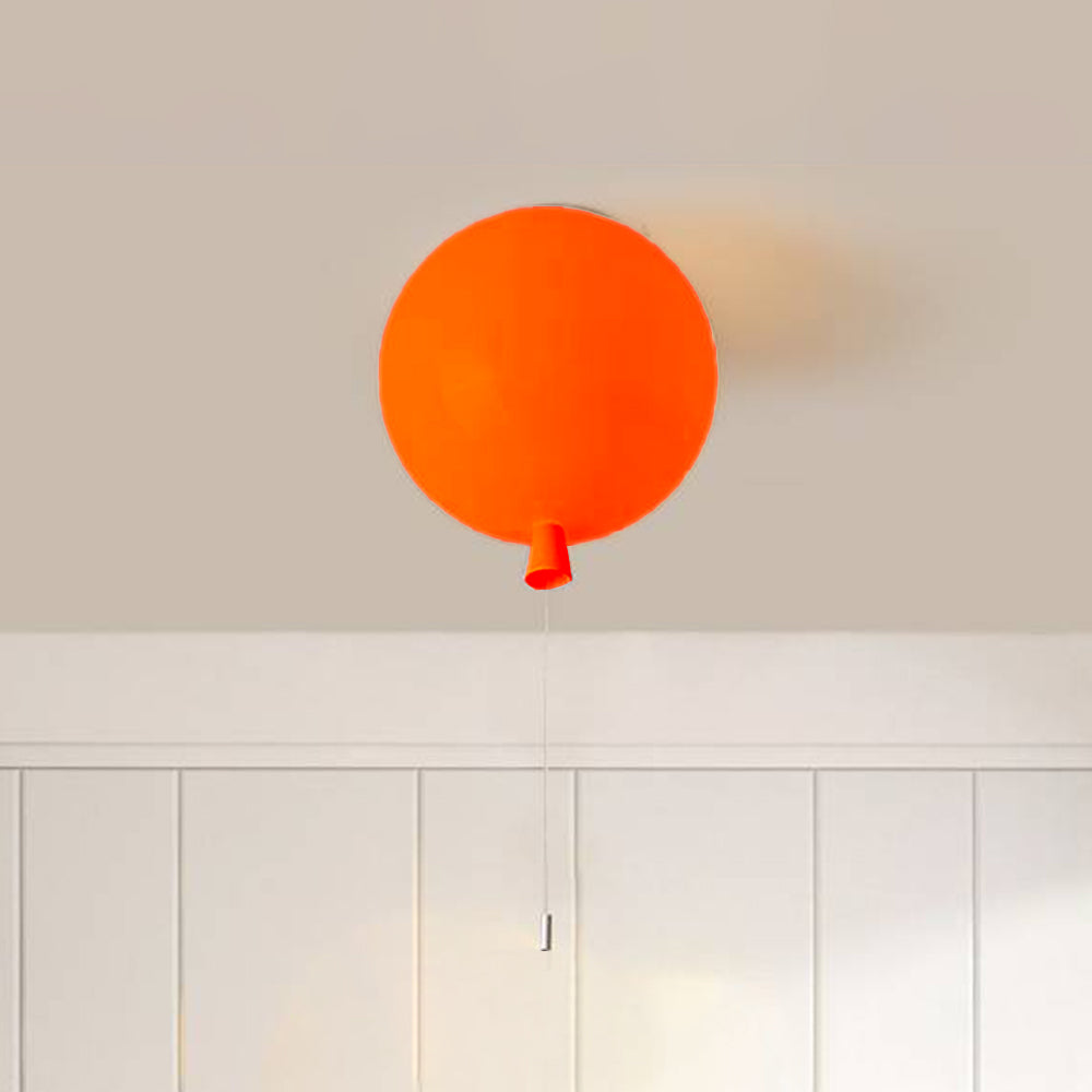 Compact Modern LED Balloon Ceiling Lamp - AuraLite
