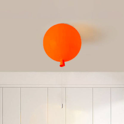 Compact Modern LED Balloon Ceiling Lamp - AuraLite