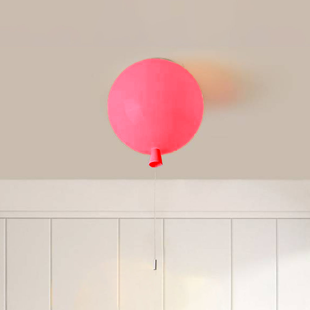 Compact Modern LED Balloon Ceiling Lamp - AuraLite