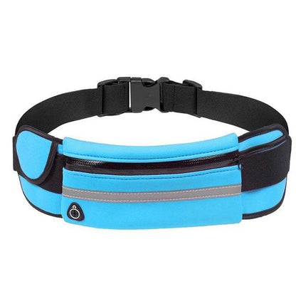 Lightweight Waterproof Fitness Waist Belt – 2 for 1 Adjustable Sports Belt