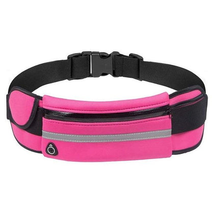 Lightweight Waterproof Fitness Waist Belt – 2 for 1 Adjustable Sports Belt