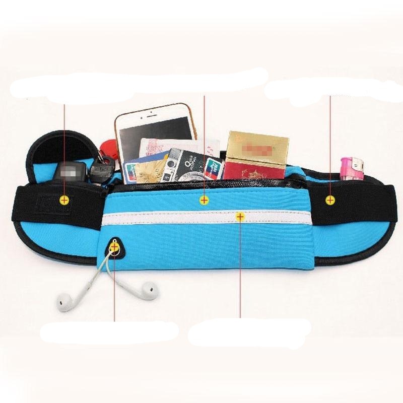 Lightweight Waterproof Fitness Waist Belt – 2 for 1 Adjustable Sports Belt